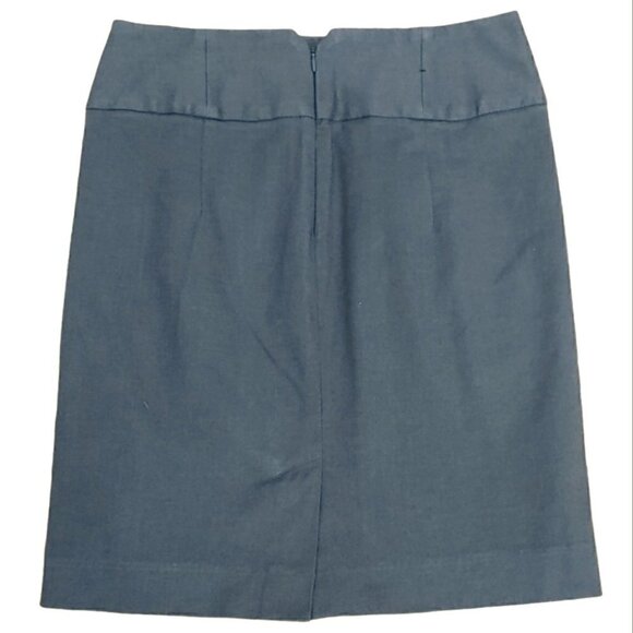 BANANA REPUBLIC FACTORY Gray high waist business casual pencil skirt - Picture 5 of 13